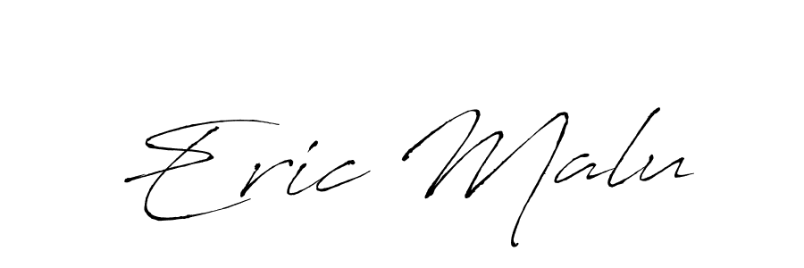 Also You can easily find your signature by using the search form. We will create Eric Malu name handwritten signature images for you free of cost using Antro_Vectra sign style. Eric Malu signature style 6 images and pictures png