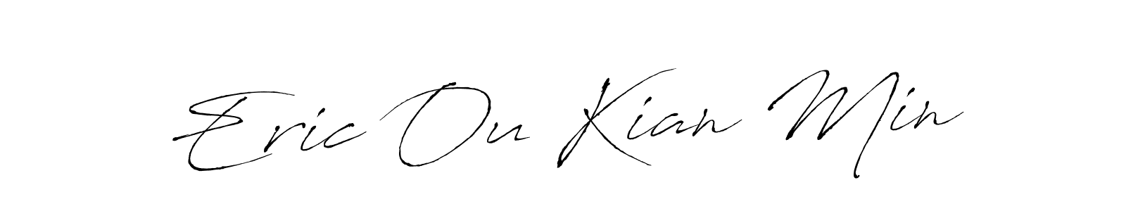 Also You can easily find your signature by using the search form. We will create Eric Ou Kian Min name handwritten signature images for you free of cost using Antro_Vectra sign style. Eric Ou Kian Min signature style 6 images and pictures png