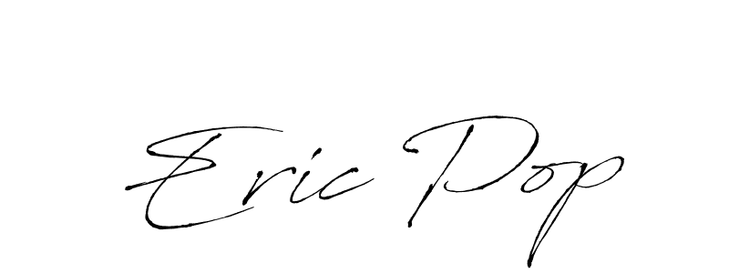 You should practise on your own different ways (Antro_Vectra) to write your name (Eric Pop) in signature. don't let someone else do it for you. Eric Pop signature style 6 images and pictures png