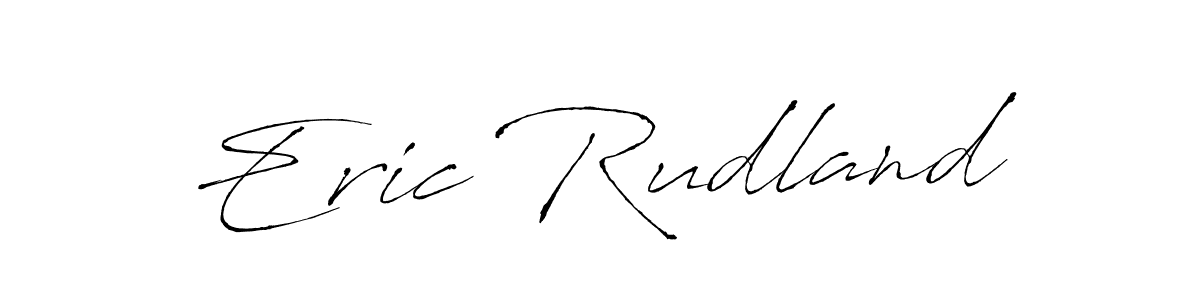 Similarly Antro_Vectra is the best handwritten signature design. Signature creator online .You can use it as an online autograph creator for name Eric Rudland. Eric Rudland signature style 6 images and pictures png