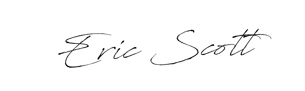 How to make Eric Scott name signature. Use Antro_Vectra style for creating short signs online. This is the latest handwritten sign. Eric Scott signature style 6 images and pictures png