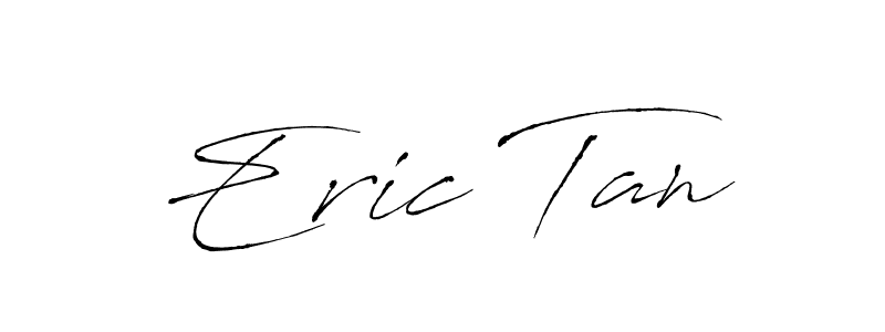 You should practise on your own different ways (Antro_Vectra) to write your name (Eric Tan) in signature. don't let someone else do it for you. Eric Tan signature style 6 images and pictures png