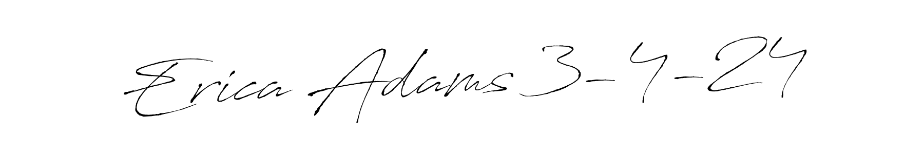 Create a beautiful signature design for name Erica Adams 3-4-24. With this signature (Antro_Vectra) fonts, you can make a handwritten signature for free. Erica Adams 3-4-24 signature style 6 images and pictures png