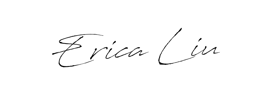 Antro_Vectra is a professional signature style that is perfect for those who want to add a touch of class to their signature. It is also a great choice for those who want to make their signature more unique. Get Erica Liu name to fancy signature for free. Erica Liu signature style 6 images and pictures png