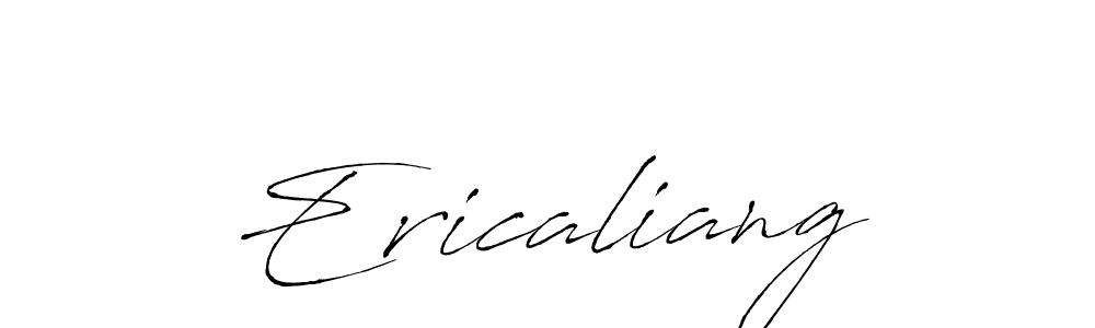 Also You can easily find your signature by using the search form. We will create Ericaliang name handwritten signature images for you free of cost using Antro_Vectra sign style. Ericaliang signature style 6 images and pictures png