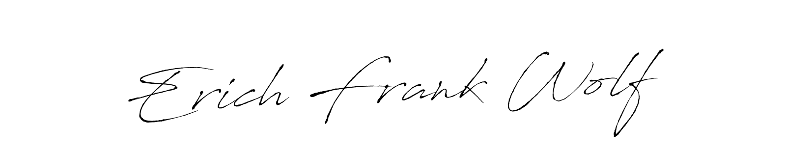 Best and Professional Signature Style for Erich Frank Wolf. Antro_Vectra Best Signature Style Collection. Erich Frank Wolf signature style 6 images and pictures png