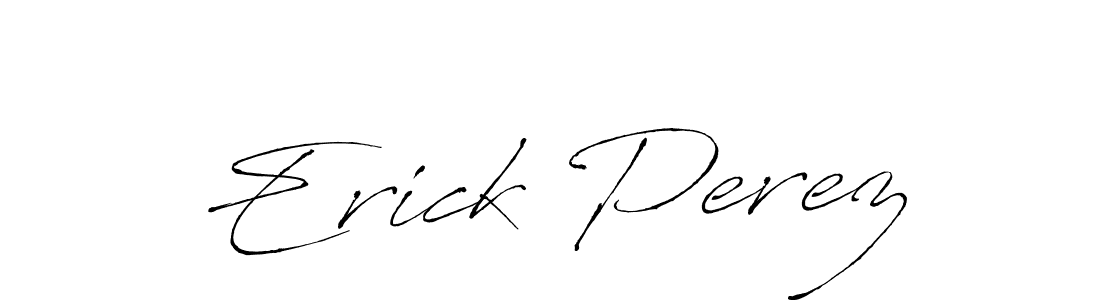 Make a short Erick Perez signature style. Manage your documents anywhere anytime using Antro_Vectra. Create and add eSignatures, submit forms, share and send files easily. Erick Perez signature style 6 images and pictures png