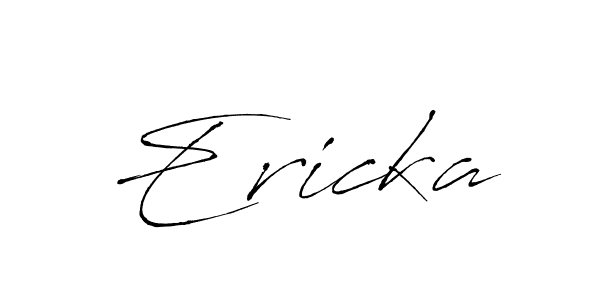 Also we have Ericka name is the best signature style. Create professional handwritten signature collection using Antro_Vectra autograph style. Ericka signature style 6 images and pictures png