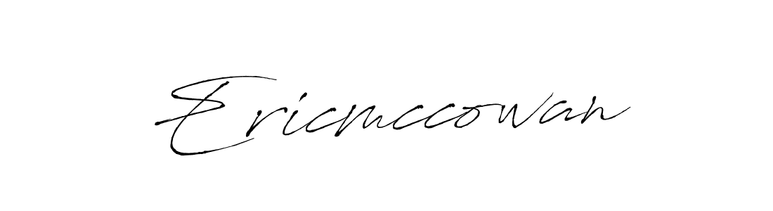 Make a beautiful signature design for name Ericmccowan. With this signature (Antro_Vectra) style, you can create a handwritten signature for free. Ericmccowan signature style 6 images and pictures png