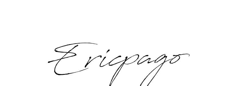 Once you've used our free online signature maker to create your best signature Antro_Vectra style, it's time to enjoy all of the benefits that Ericpago name signing documents. Ericpago signature style 6 images and pictures png