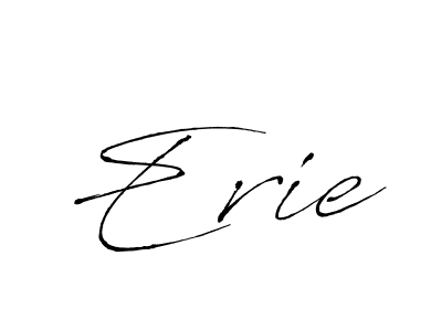 Also we have Erie name is the best signature style. Create professional handwritten signature collection using Antro_Vectra autograph style. Erie signature style 6 images and pictures png