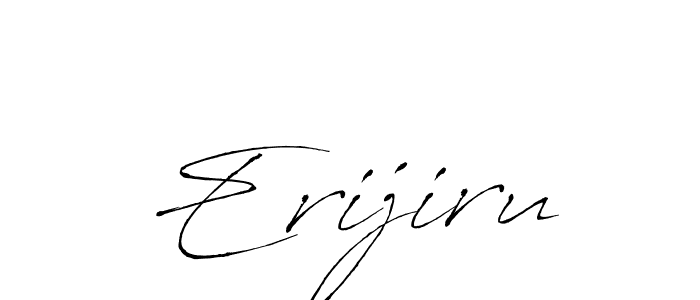 You should practise on your own different ways (Antro_Vectra) to write your name (Erijiru) in signature. don't let someone else do it for you. Erijiru signature style 6 images and pictures png