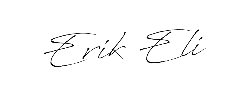Once you've used our free online signature maker to create your best signature Antro_Vectra style, it's time to enjoy all of the benefits that Erik Eli name signing documents. Erik Eli signature style 6 images and pictures png