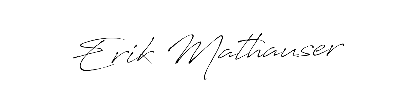 How to Draw Erik Mathauser signature style? Antro_Vectra is a latest design signature styles for name Erik Mathauser. Erik Mathauser signature style 6 images and pictures png