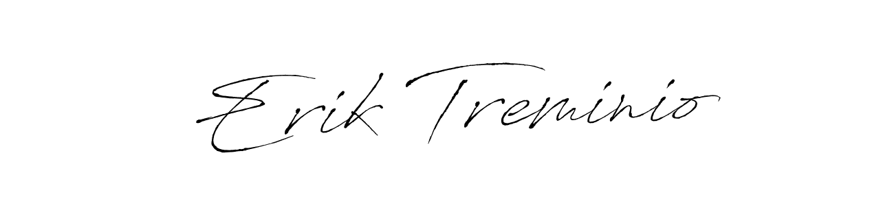 It looks lik you need a new signature style for name Erik Treminio. Design unique handwritten (Antro_Vectra) signature with our free signature maker in just a few clicks. Erik Treminio signature style 6 images and pictures png