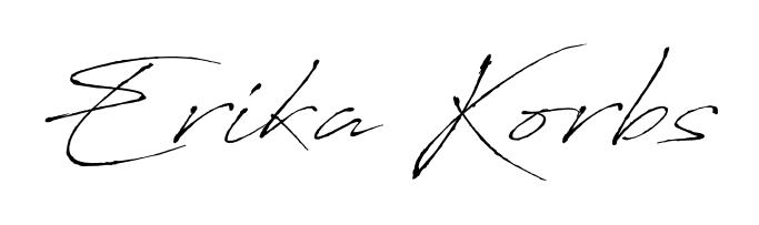 It looks like you need a new signature style for name Erika Korbs. Design unique handwritten (Antro_Vectra) signature with our free signature maker in just a few clicks. Erika Korbs signature style 6 images and pictures png