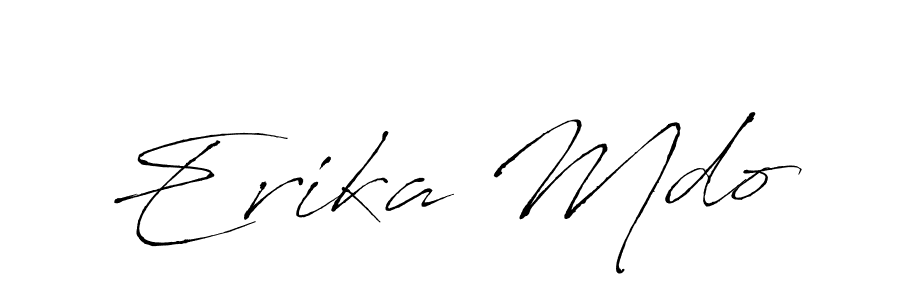 Make a beautiful signature design for name Erika Mdo. With this signature (Antro_Vectra) style, you can create a handwritten signature for free. Erika Mdo signature style 6 images and pictures png