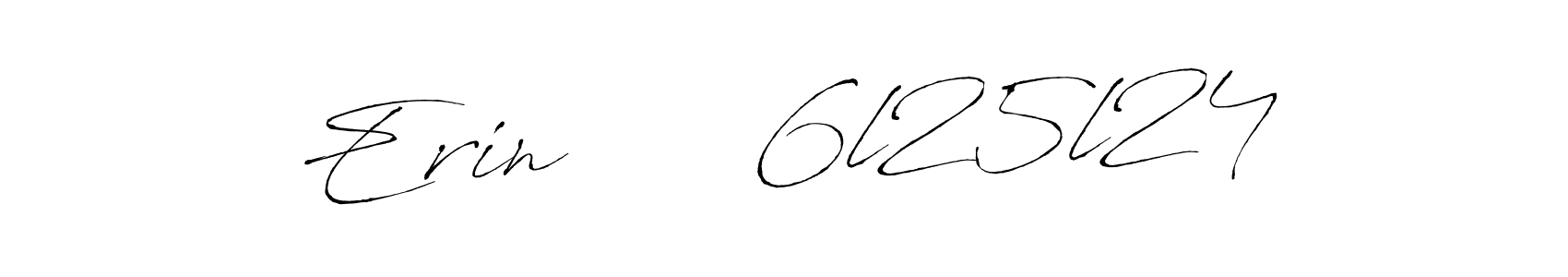 Also You can easily find your signature by using the search form. We will create Erin      6l25l24 name handwritten signature images for you free of cost using Antro_Vectra sign style. Erin      6l25l24 signature style 6 images and pictures png