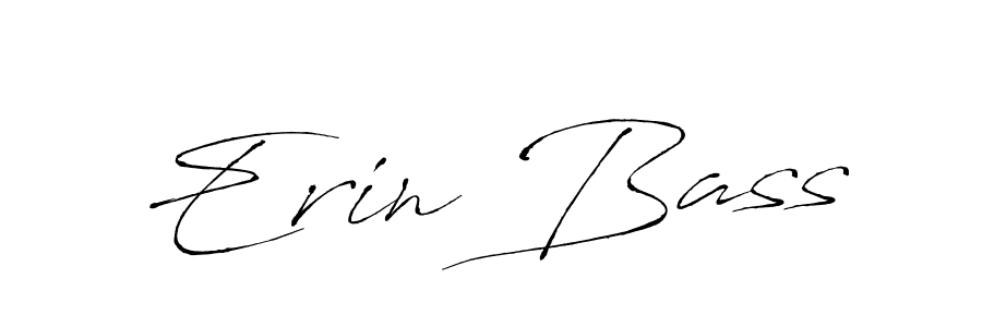 How to make Erin Bass name signature. Use Antro_Vectra style for creating short signs online. This is the latest handwritten sign. Erin Bass signature style 6 images and pictures png