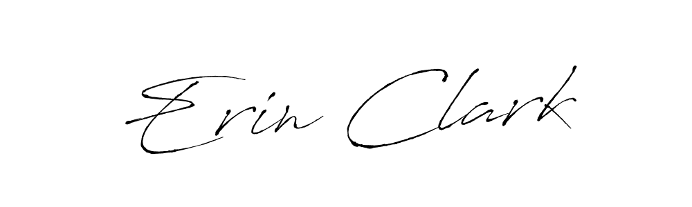 Erin Clark stylish signature style. Best Handwritten Sign (Antro_Vectra) for my name. Handwritten Signature Collection Ideas for my name Erin Clark. Erin Clark signature style 6 images and pictures png