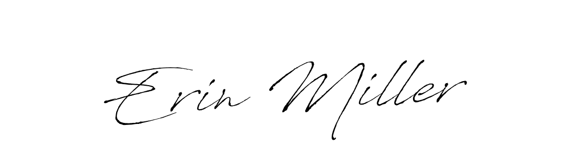 Antro_Vectra is a professional signature style that is perfect for those who want to add a touch of class to their signature. It is also a great choice for those who want to make their signature more unique. Get Erin Miller name to fancy signature for free. Erin Miller signature style 6 images and pictures png