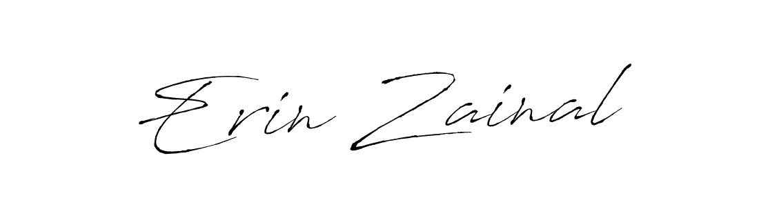Antro_Vectra is a professional signature style that is perfect for those who want to add a touch of class to their signature. It is also a great choice for those who want to make their signature more unique. Get Erin Zainal name to fancy signature for free. Erin Zainal signature style 6 images and pictures png