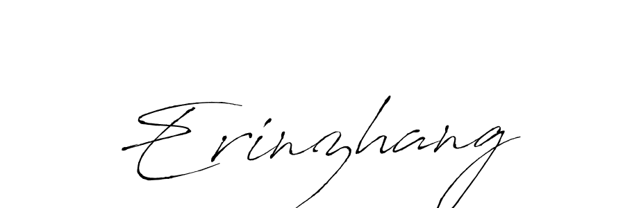 Also we have Erinzhang name is the best signature style. Create professional handwritten signature collection using Antro_Vectra autograph style. Erinzhang signature style 6 images and pictures png