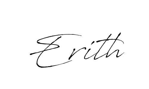 Also You can easily find your signature by using the search form. We will create Erith name handwritten signature images for you free of cost using Antro_Vectra sign style. Erith signature style 6 images and pictures png