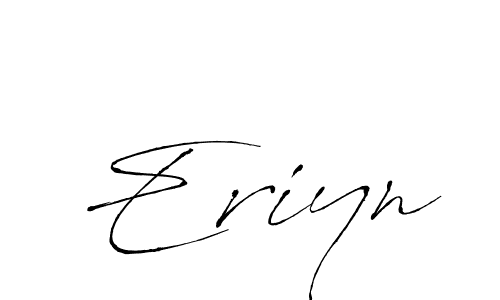 Make a beautiful signature design for name Eriyn. Use this online signature maker to create a handwritten signature for free. Eriyn signature style 6 images and pictures png