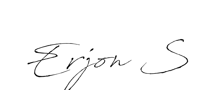 Here are the top 10 professional signature styles for the name Erjon S. These are the best autograph styles you can use for your name. Erjon S signature style 6 images and pictures png