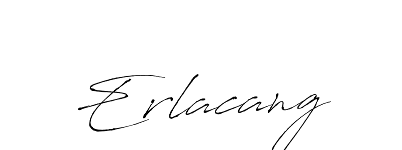 You should practise on your own different ways (Antro_Vectra) to write your name (Erlacang) in signature. don't let someone else do it for you. Erlacang signature style 6 images and pictures png