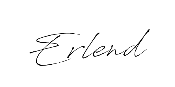 The best way (Antro_Vectra) to make a short signature is to pick only two or three words in your name. The name Erlend include a total of six letters. For converting this name. Erlend signature style 6 images and pictures png