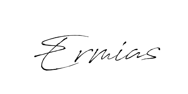 Ermias stylish signature style. Best Handwritten Sign (Antro_Vectra) for my name. Handwritten Signature Collection Ideas for my name Ermias. Ermias signature style 6 images and pictures png