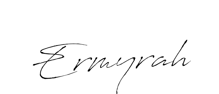 The best way (Antro_Vectra) to make a short signature is to pick only two or three words in your name. The name Ermyrah include a total of six letters. For converting this name. Ermyrah signature style 6 images and pictures png