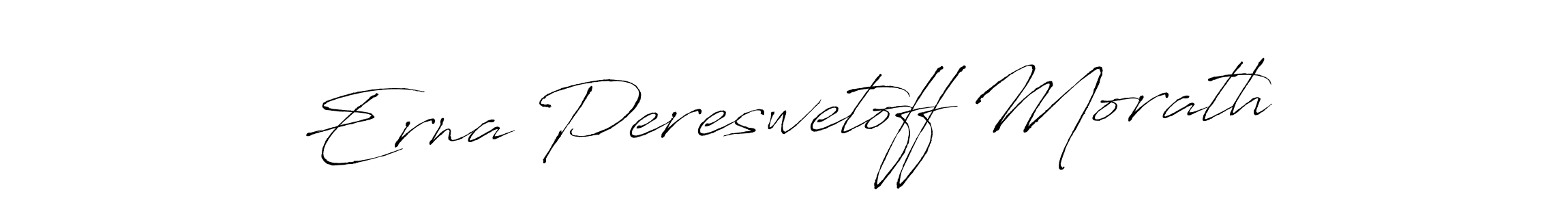 Use a signature maker to create a handwritten signature online. With this signature software, you can design (Antro_Vectra) your own signature for name Erna Pereswetoff Morath. Erna Pereswetoff Morath signature style 6 images and pictures png