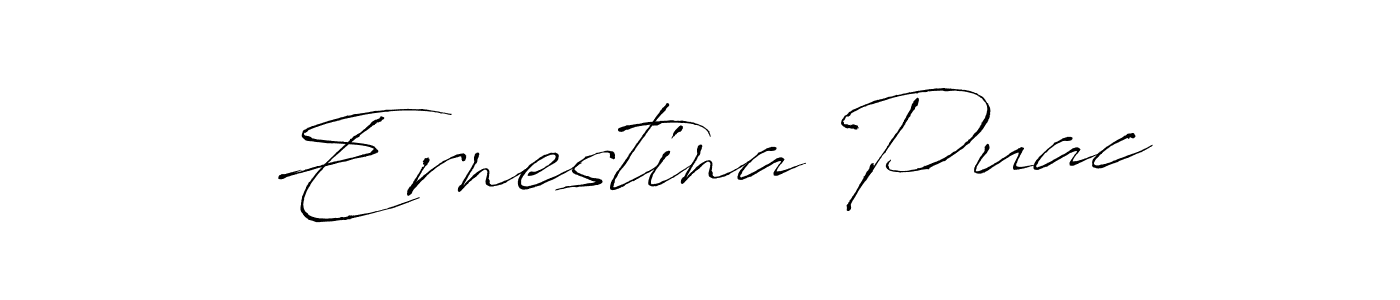 Once you've used our free online signature maker to create your best signature Antro_Vectra style, it's time to enjoy all of the benefits that Ernestina Puac name signing documents. Ernestina Puac signature style 6 images and pictures png