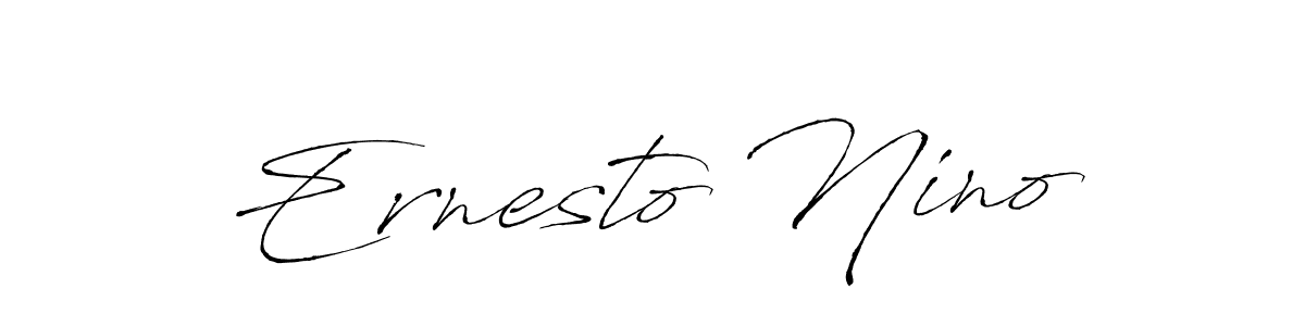 if you are searching for the best signature style for your name Ernesto Nino. so please give up your signature search. here we have designed multiple signature styles  using Antro_Vectra. Ernesto Nino signature style 6 images and pictures png