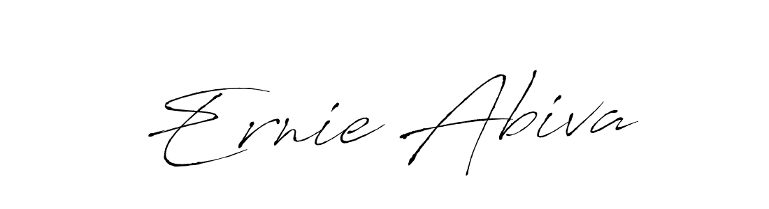 Also You can easily find your signature by using the search form. We will create Ernie Abiva name handwritten signature images for you free of cost using Antro_Vectra sign style. Ernie Abiva signature style 6 images and pictures png