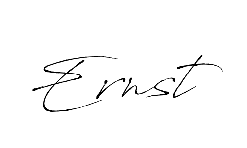 You should practise on your own different ways (Antro_Vectra) to write your name (Ernst) in signature. don't let someone else do it for you. Ernst signature style 6 images and pictures png