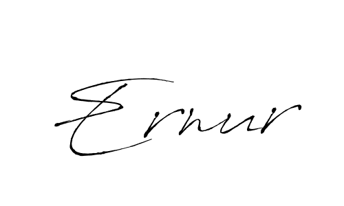 How to make Ernur signature? Antro_Vectra is a professional autograph style. Create handwritten signature for Ernur name. Ernur signature style 6 images and pictures png