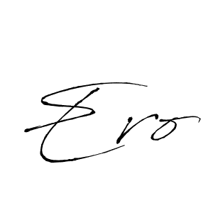You should practise on your own different ways (Antro_Vectra) to write your name (Ero) in signature. don't let someone else do it for you. Ero signature style 6 images and pictures png