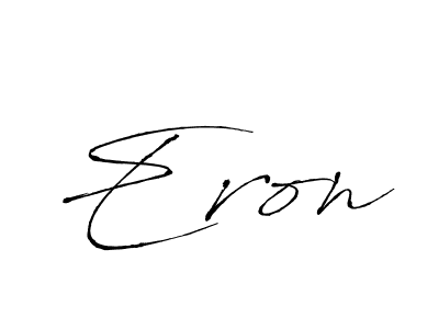 Also You can easily find your signature by using the search form. We will create Eron name handwritten signature images for you free of cost using Antro_Vectra sign style. Eron signature style 6 images and pictures png