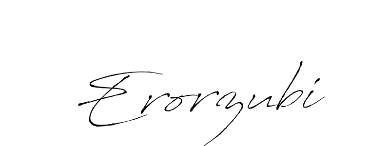 Use a signature maker to create a handwritten signature online. With this signature software, you can design (Antro_Vectra) your own signature for name Erorzubi. Erorzubi signature style 6 images and pictures png