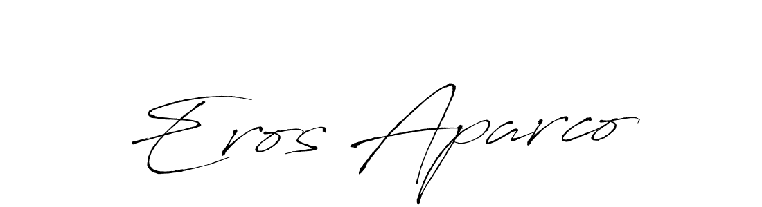 Antro_Vectra is a professional signature style that is perfect for those who want to add a touch of class to their signature. It is also a great choice for those who want to make their signature more unique. Get Eros Aparco name to fancy signature for free. Eros Aparco signature style 6 images and pictures png