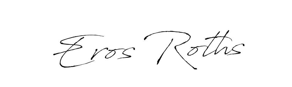 How to Draw Eros Roths signature style? Antro_Vectra is a latest design signature styles for name Eros Roths. Eros Roths signature style 6 images and pictures png