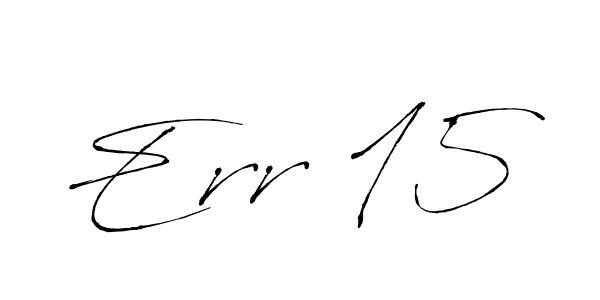 if you are searching for the best signature style for your name Err 15. so please give up your signature search. here we have designed multiple signature styles  using Antro_Vectra. Err 15 signature style 6 images and pictures png