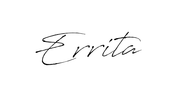 Similarly Antro_Vectra is the best handwritten signature design. Signature creator online .You can use it as an online autograph creator for name Errita. Errita signature style 6 images and pictures png