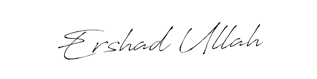 You should practise on your own different ways (Antro_Vectra) to write your name (Ershad Ullah) in signature. don't let someone else do it for you. Ershad Ullah signature style 6 images and pictures png