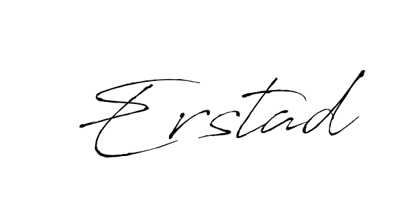 Make a beautiful signature design for name Erstad. With this signature (Antro_Vectra) style, you can create a handwritten signature for free. Erstad signature style 6 images and pictures png