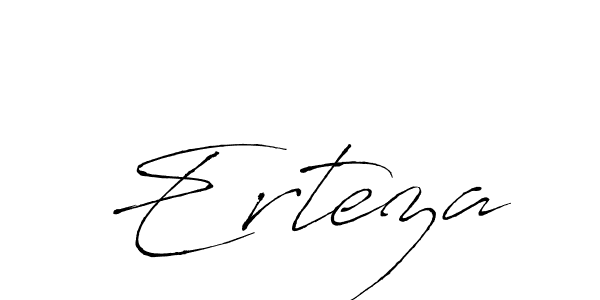 Similarly Antro_Vectra is the best handwritten signature design. Signature creator online .You can use it as an online autograph creator for name Erteza. Erteza signature style 6 images and pictures png
